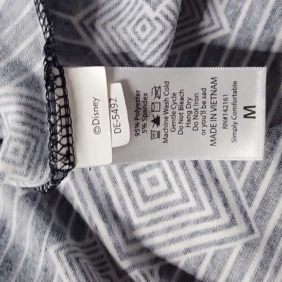 Rare Black and White Lularoe Carly Dress - Picture 5 of 5